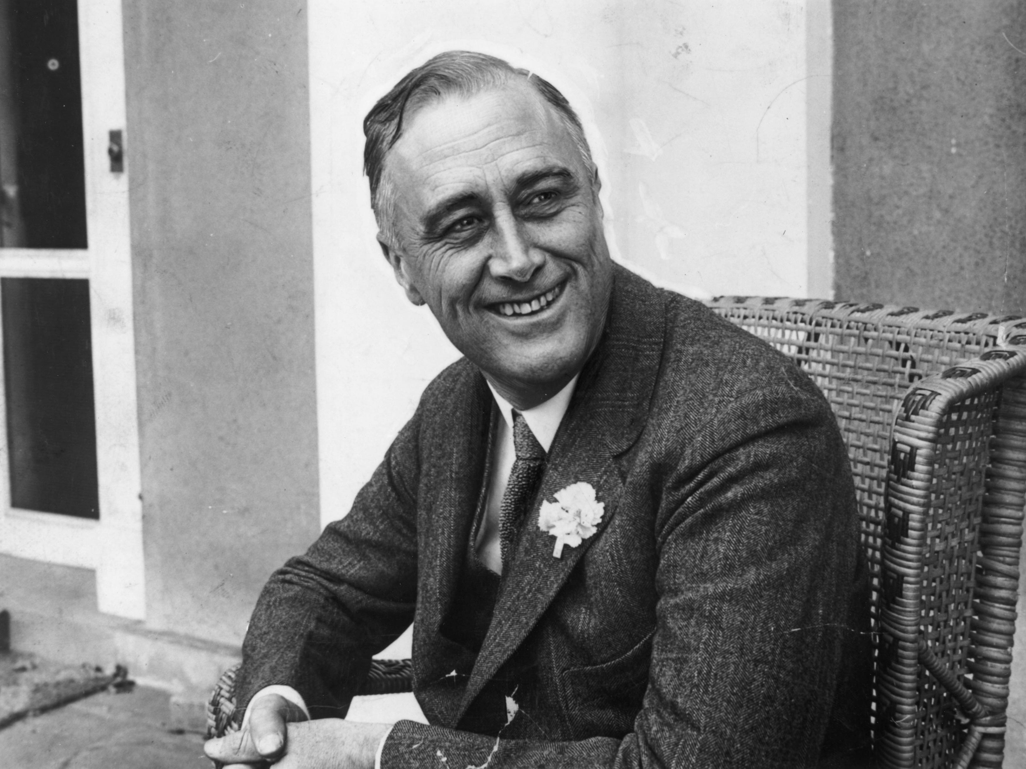 Franklin D. Roosevelt.