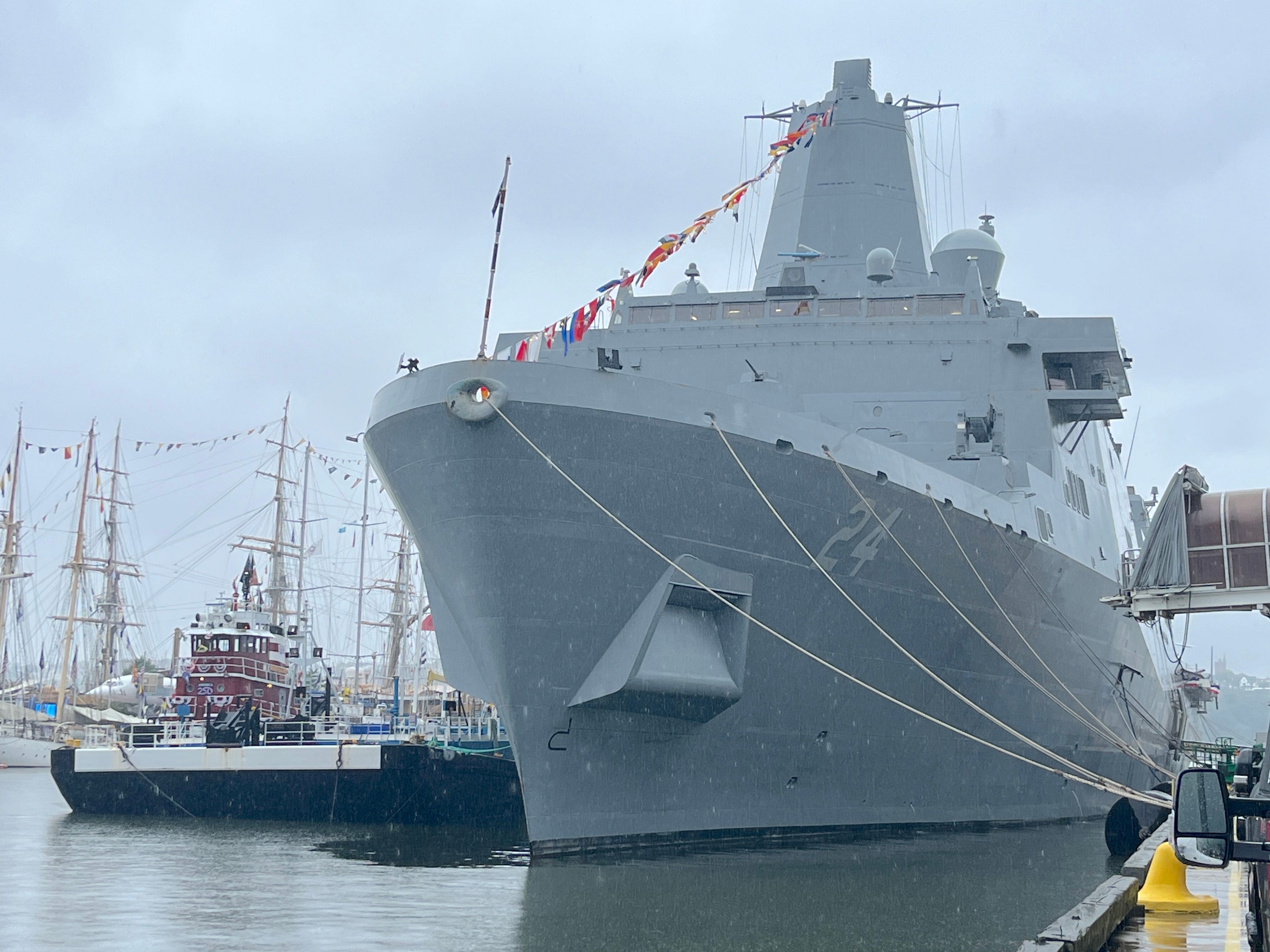 The USS Arlington.