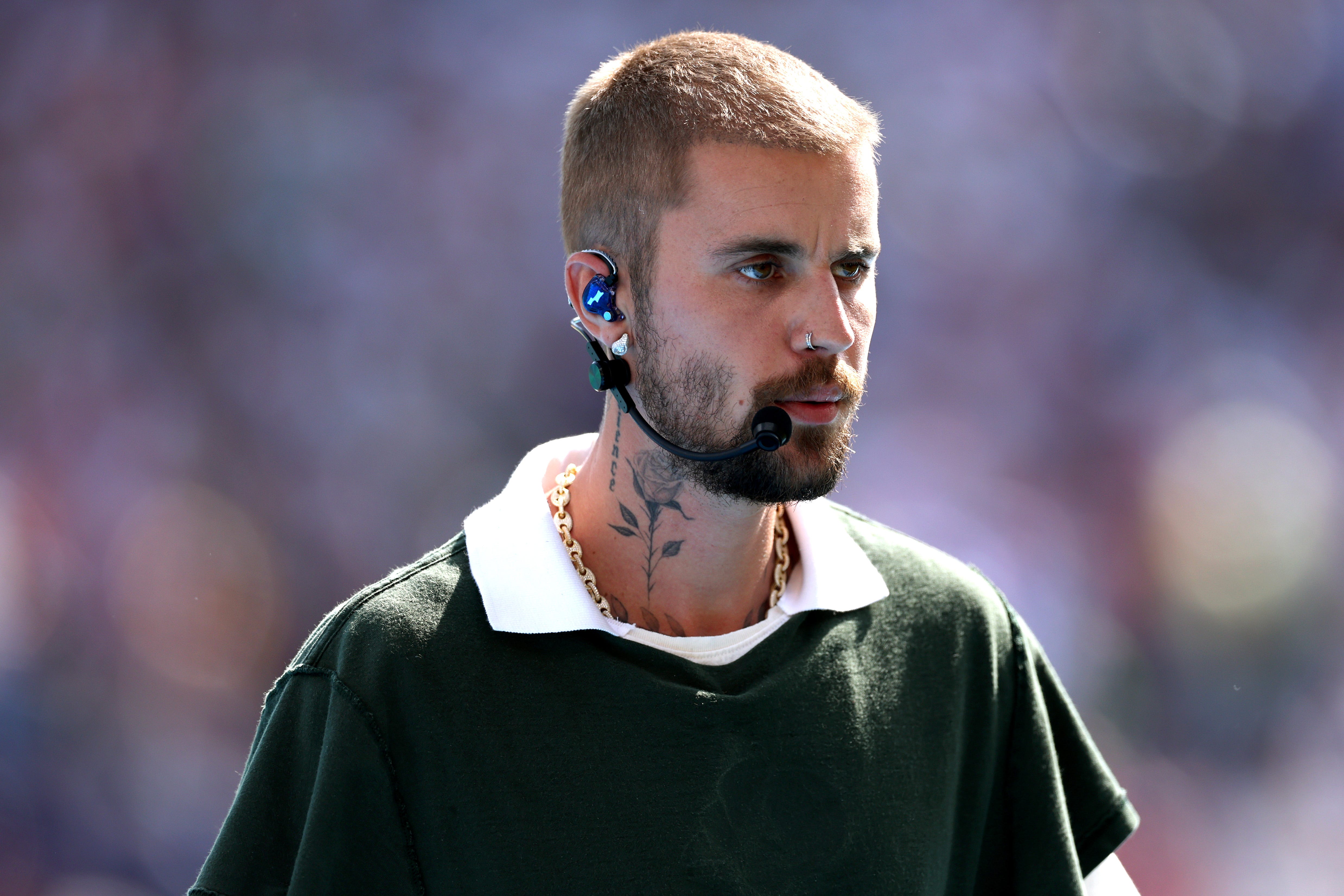 Justin Bieber at the 2026 FIFA World Cup Final.