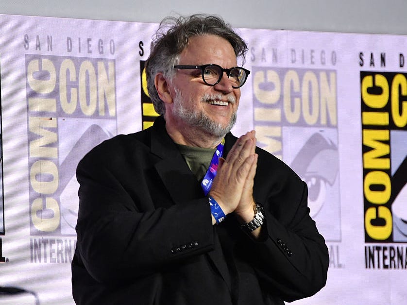 Guillermo del Toro attends "Pan's Labyrinth 20th Anniversary" panel during Comic Con International in San Diego.