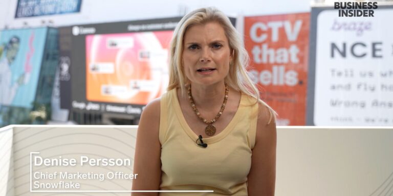Snowflake’s Denise Persson Says the CMOs Greatest Asset Is Trust