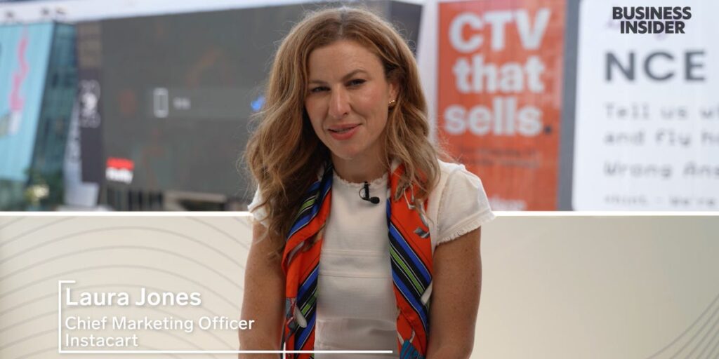 Instacart’s Laura Jones Celebrates Their First Win at Cannes Lions