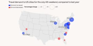 MAPPED: Americans are flocking to historic cities like DC and Boston for the country’s 250th anniversary
