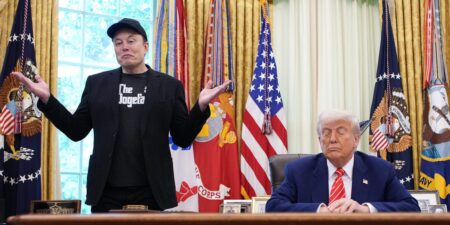 Trump says he expects Musk to donate SpaceX stock to Trump Accounts, despite their ‘little dispute’ Trump says he expects Musk to donate SpaceX stock to Trump Accounts, despite their ‘little dispute’