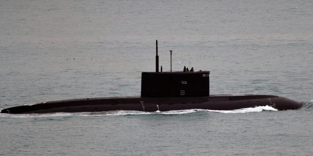Russia equipped its submarines with anti-drone cages to protect against Ukraine’s deep strikes, Western intel says