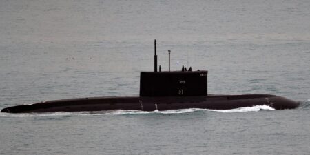 Russia equipped its submarines with anti-drone cages to protect against Ukraine’s deep strikes, Western intel says