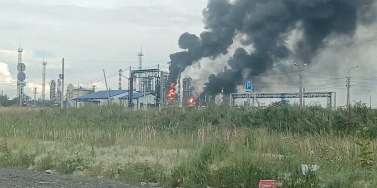 Ukrainian drones flew all the way to Siberia to strike Russia’s largest oil refinery Ukrainian drones flew all the way to Siberia to strike Russia’s largest oil refinery