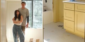 A couple built their home themselves to save money. Their mortgage is less than 0 a month. A couple built their home themselves to save money. Their mortgage is less than 0 a month.