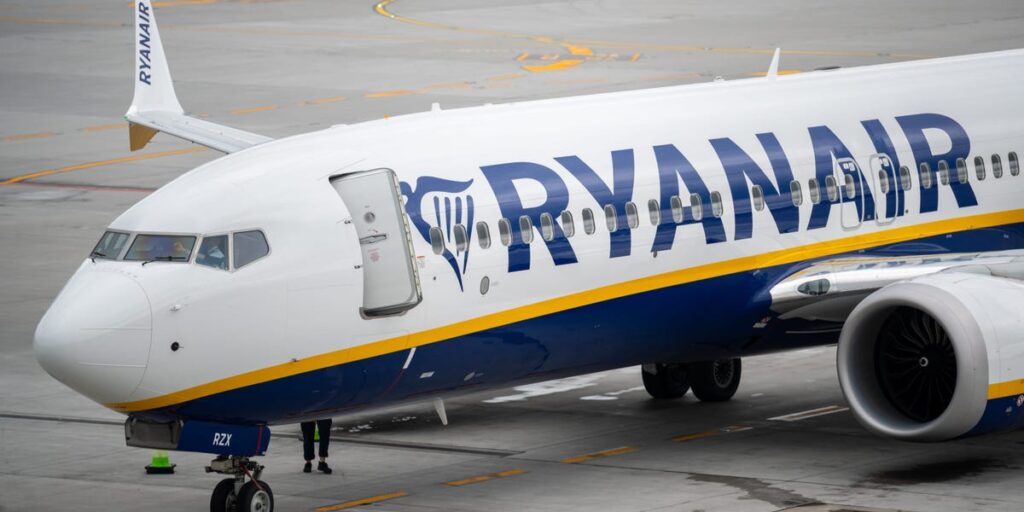 A Ryanair passenger was injured when a cabin window ‘dislodged’ in midair