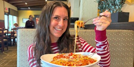 I went to Olive Garden, Carrabba’s, and Maggiano’s with a  budget. One chain had the best value, and another served the best food.