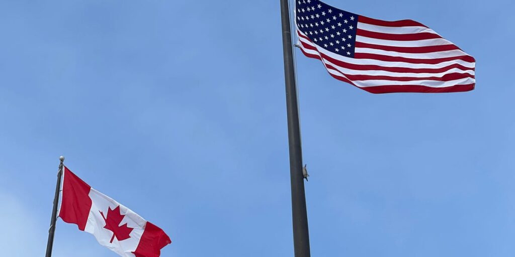 The US-Canada trade war heats up again as Trump imposes a 50% tariff on some Canadian goods The US-Canada trade war heats up again as Trump imposes a 50% tariff on some Canadian goods