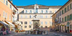 Inside the pope’s centuries-old summer retreat, a 135-acre estate overlooking an Italian lake