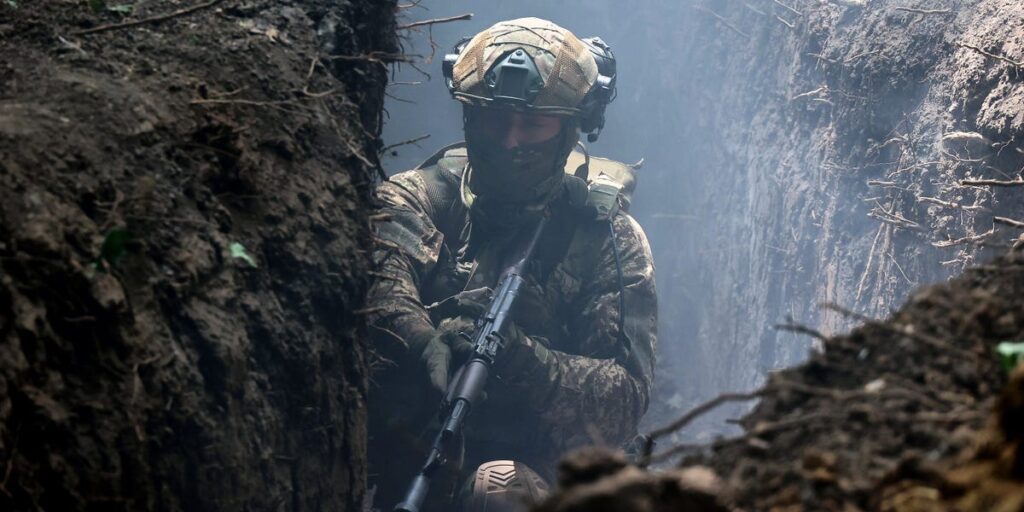 Ukrainian soldier says the drone-filled ‘zero line’ is so dangerous that troops sometimes have to wait a week just to move 300 meters Ukrainian soldier says the drone-filled ‘zero line’ is so dangerous that troops sometimes have to wait a week just to move 300 meters