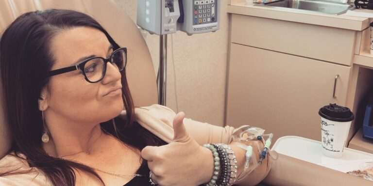 A 33-year-old nurse thought her bleeding was caused by hemorrhoids. She was diagnosed with stage 3 colon cancer. A 33-year-old nurse thought her bleeding was caused by hemorrhoids. She was diagnosed with stage 3 colon cancer.