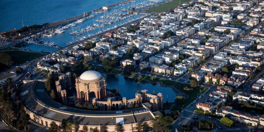 A photo of a community meeting has sparked a generational fight over San Francisco real estate A photo of a community meeting has sparked a generational fight over San Francisco real estate
