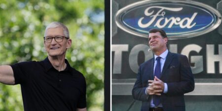 Ford’s next generation of EVs will have Apple built into their brains