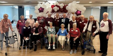 I live in a senior living facility with more than 50 high school friends. It feels like a reunion every day.