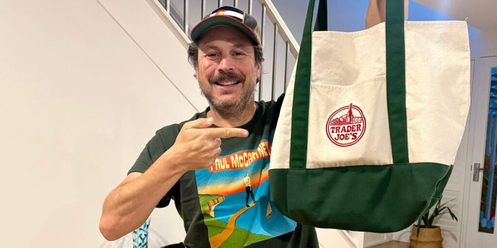 I shop for Trader Joe’s tote bags whenever I’m in the US — then sell them for nearly 10 times the price