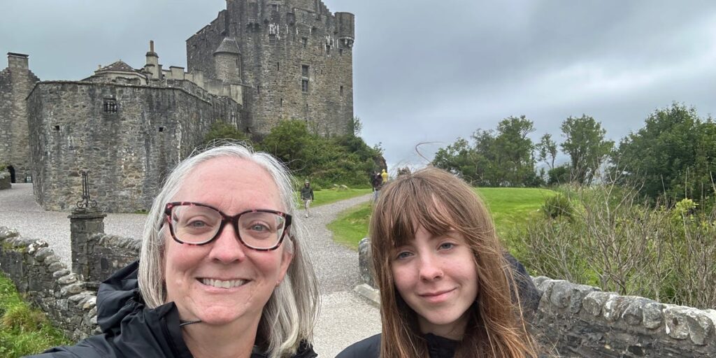 I took my teen on a group tour in Scotland. I worried she’d be out of place, but she proved how grown-up she is.