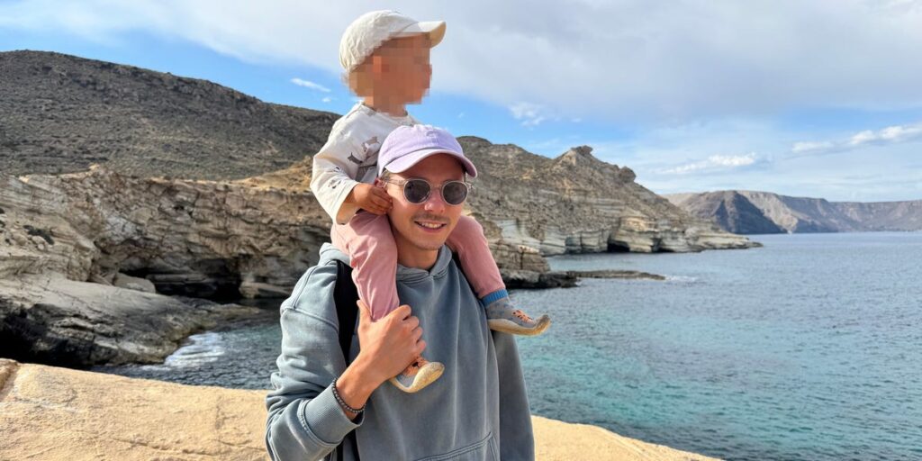 I travel for work a lot and my son missed our bedtime stories. I built an AI version of my voice for him.