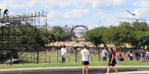 I visited Washington, DC, for the first time. The capital felt like one big construction site.