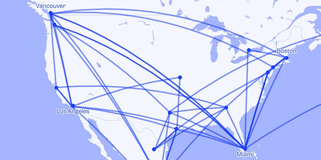 Mapped: How FIFA’s president criss-crossed North America on a private jet to watch over 40 World Cup games in 39 days Mapped: How FIFA’s president criss-crossed North America on a private jet to watch over 40 World Cup games in 39 days