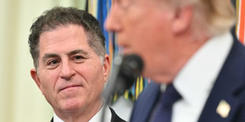 Michael Dell has nailed his relationship with Donald Trump, and it’s paying off Michael Dell has nailed his relationship with Donald Trump, and it’s paying off
