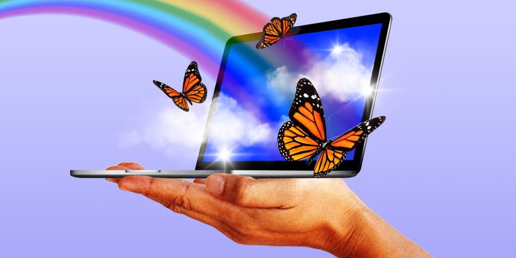 Peaches and rAInbows!