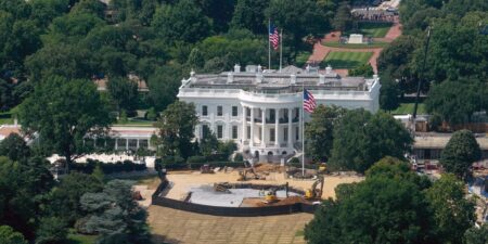 See the  million Lockheed-funded helipad the White House is getting to protect its lawn from Marine One