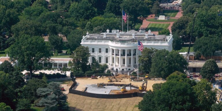 See the  million Lockheed-funded helipad the White House is getting to protect its lawn from Marine One