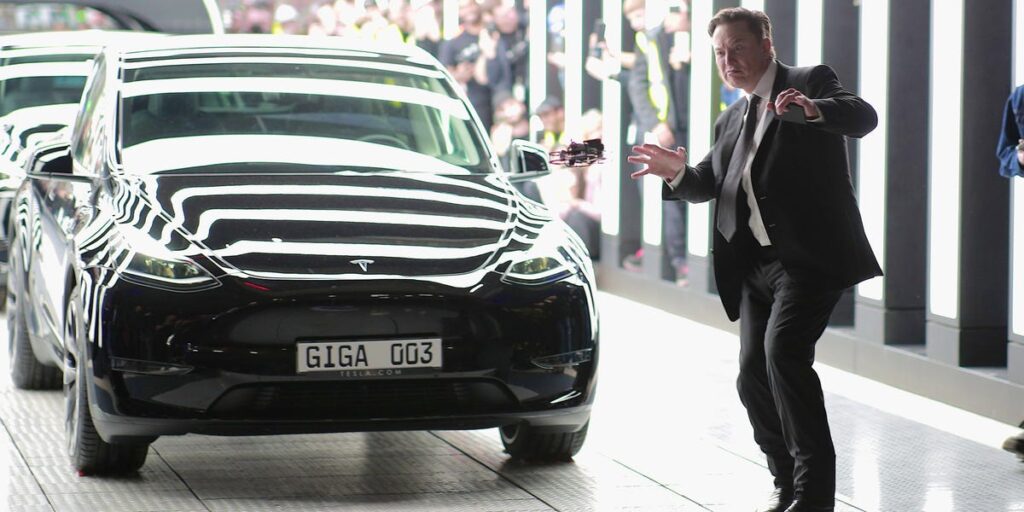 Tesla’s reward for crushing sales estimates: Its worst stock drop in a year