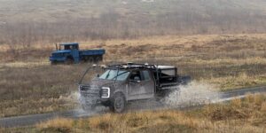 The US Army is exploring robotic F-250 pickups. The company behind them sees future mine hunters and breachers.