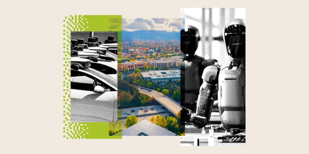 This Silicon Valley city is quietly becoming Robot Row. Here’s who’s clanking around.