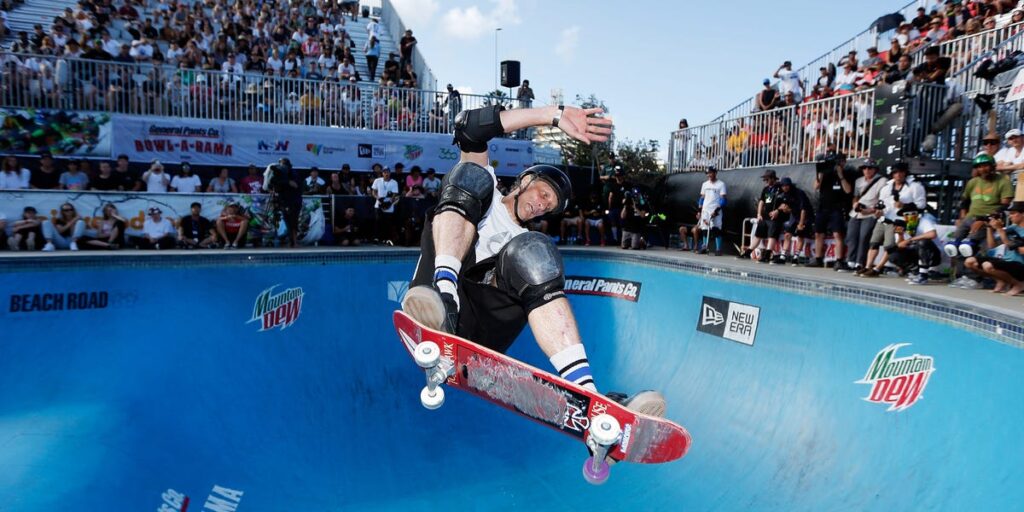 Tony Hawk says movement keeps you young, whether it’s chasing your grandkid, dancing, or yes, doing ollies Tony Hawk says movement keeps you young, whether it’s chasing your grandkid, dancing, or yes, doing ollies