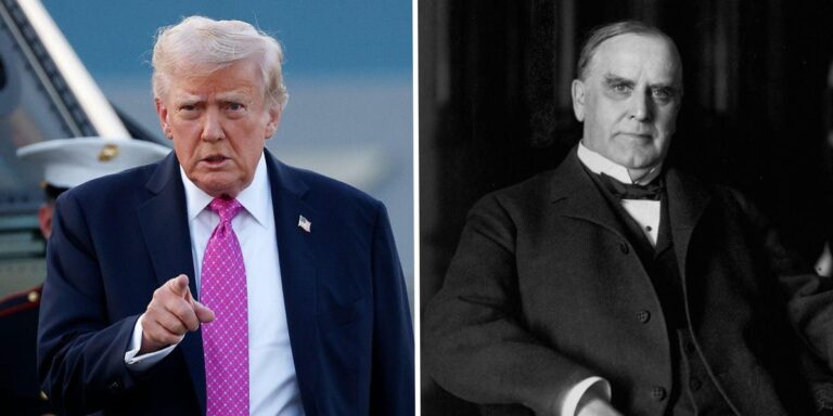 What life looked like under Trump’s tariff hero, US President William McKinley