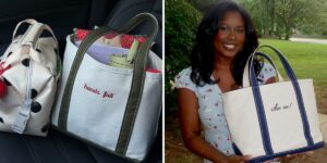 Women in the workplace are putting a new twist on L.L.Bean’s famous tote bags Women in the workplace are putting a new twist on L.L.Bean’s famous tote bags