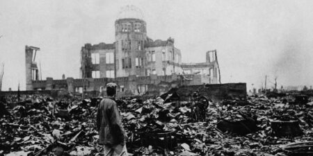 The US dropped an atomic bomb on Hiroshima on this day in 1945. Haunting photos show what happened.