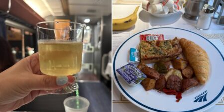 We paid ,586 to book a private room and bring our car on the Amtrak Auto Train. For us, the pros outweighed the cons.