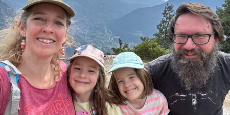 My family of 4 moved into a camper van for a year. I ran my business on the road, while my husband homeschooled our twins. My family of 4 moved into a camper van for a year. I ran my business on the road, while my husband homeschooled our twins.