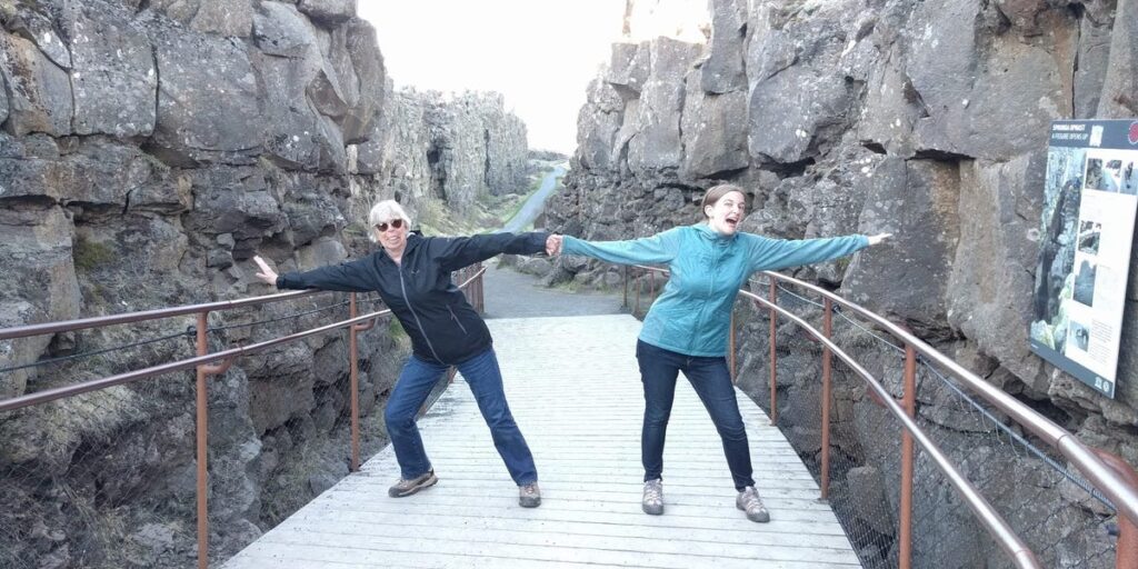 We took my husband’s 75-year-old grandmother to Iceland. We still talk about that trip 9 years later.