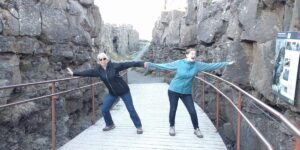 We took my husband’s 75-year-old grandmother to Iceland. We still talk about that trip 9 years later.