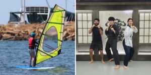 Traveling with just a backpack taught me that I don’t need special clothes to exercise. I wear the same outfit for all my workouts.