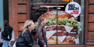 The burger wars are heating up as McDonald’s loses ground to an old rival