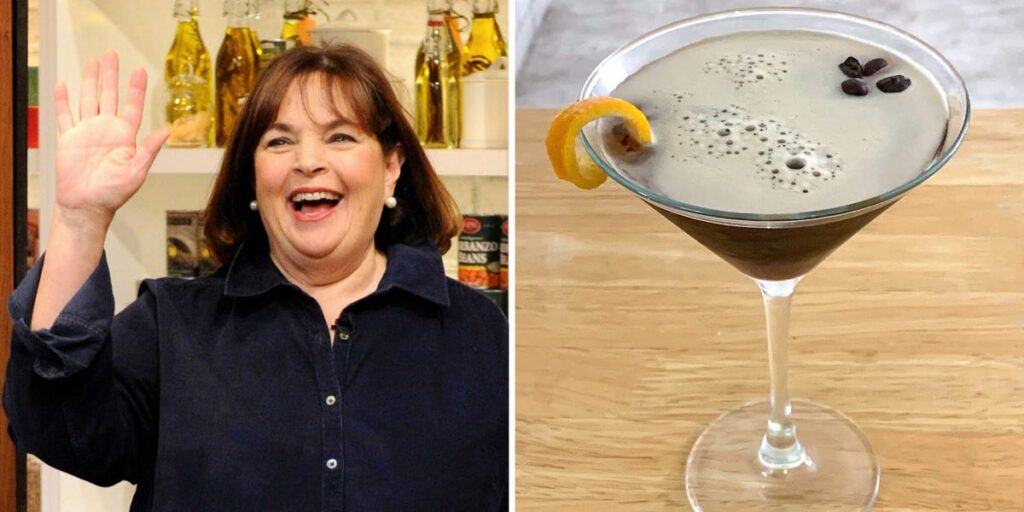 I tried Ina Garten’s espresso martini and was tipsy after just a few sips