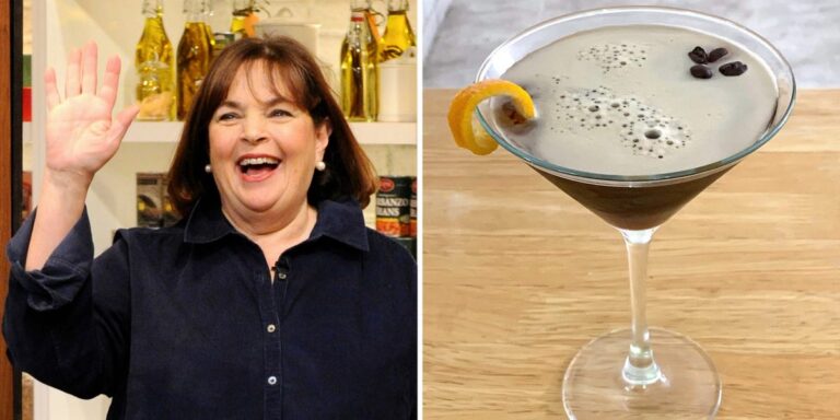 I tried Ina Garten’s espresso martini and was tipsy after just a few sips