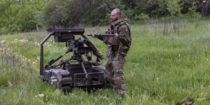 Ukrainian forces are repurposing assault robots for logistics missions because of supply bot shortages
