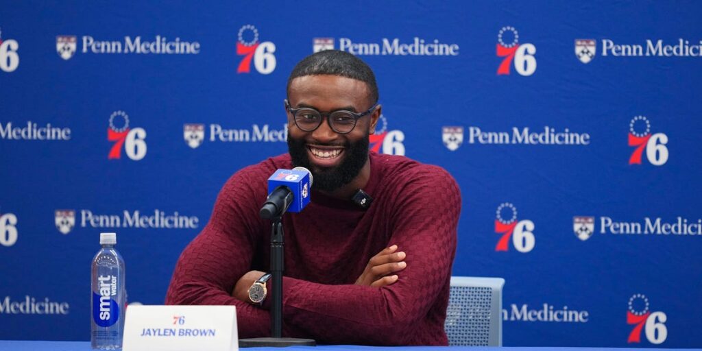 NBA star Jaylen Brown says there’s a downside to wealth that people don’t talk about