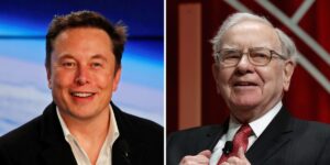 Elon Musk finally has Warren Buffett as a shareholder — sort of