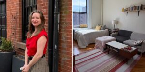 I live in a 410-square-foot studio apartment. The small space has changed the way I spend money.