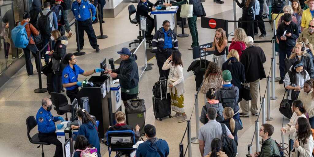 These 20 US airports don’t use TSA screeners — and Trump wants more to go private